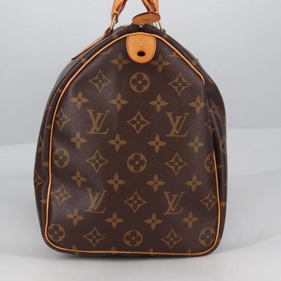 LOUIS VUITTON Monogram Speedy 35 Hand Bag M41524 LV Auth 141141V - Picture 3 of 16